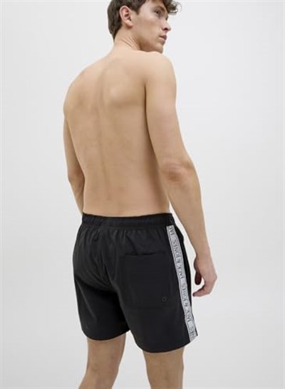 Jack & Jones Logo Serit Detayli Deniz Sortu - Maui, 12272879
