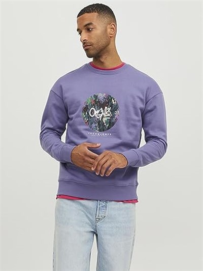 JACK & JONES ORIGINALS JORSILVERLAKE SWEAT CREW NECK LN Sweatshirt Erkek