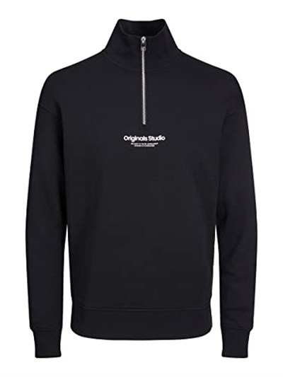 JACK & JONES ORIGINALS JORVESTERBRO SWEAT QUARTER ZIP HN SN Sweatshirt Erkek