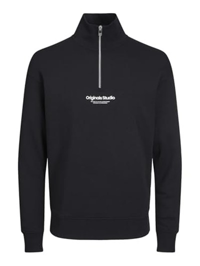 JACK & JONES ORIGINALS JORVESTERBRO SWEAT QUARTER ZIP HN SN Sweatshirt Erkek