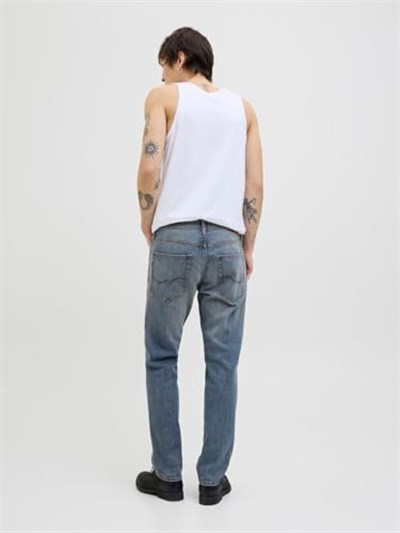 JACK & JONES Rahat Kesim Jean Pantolon Blue Denim, 12237306