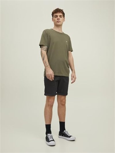 Jack & Jones Regular Fit Duble Paça Chino Şort JPSTBOWIE JJSHORTS, 5003120722