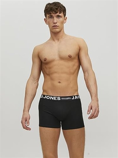JACK & JONES SENSE TRUNKS 3-PACK NOOS Boxer Külot Erkek