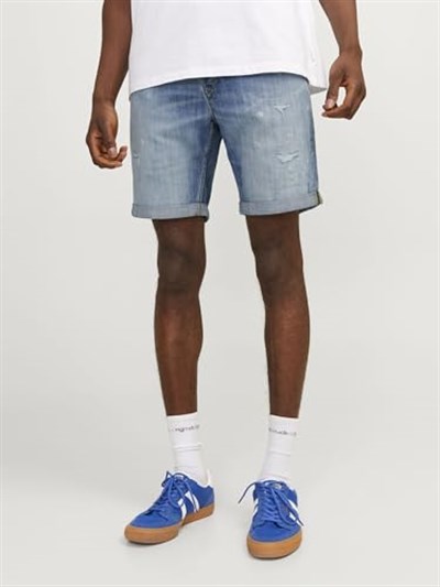 Jack & Jones Slim Fit Denim Şort JJIRICK JJBLAIR SHORTS GE 702 SN, 5003120494