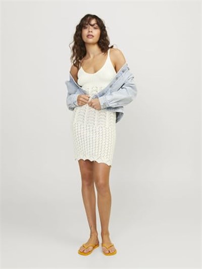JACK & JONES Vanilya Rengi Kadın Elbise JXZURI DRESS KNIT