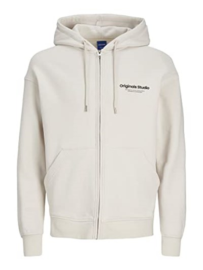 JACK & JONES Vesterbro Kapüşonlu Fermuarlı Sweatshirt, 06-12241691-2