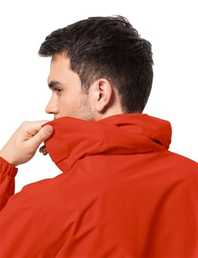 Jack Wolfskin 1111142 Stormy Point 2L Jkt M Gri Erkek Mont