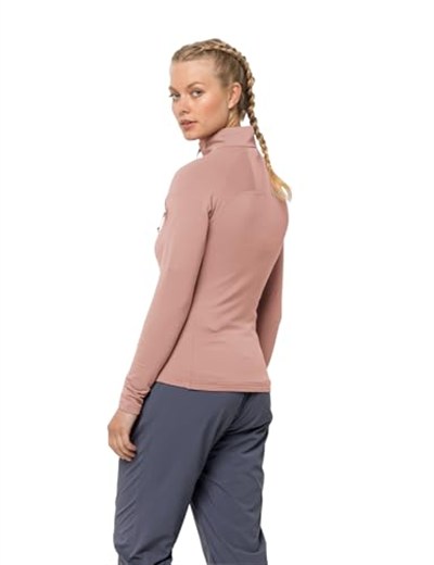 Jack Wolfskin 1710981_2919 Prelight FZ W Rose Dawn Kadın Polar Pembe S