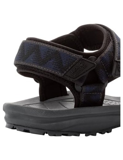 Jack Wolfskin 4052011 Wave Breaker M Siyah Erkek Sandalet