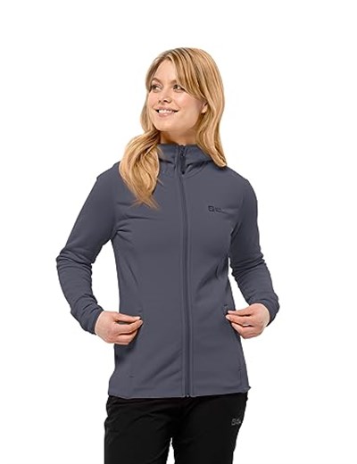 Jack Wolfskin BAISELBERG HOODED FZ W POLAR CEKET Kadın