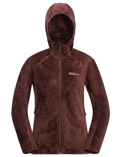 Jack Wolfskin Bayan Rotwand Hooded Fz W Polar Ceket