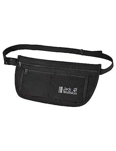 Jack Wolfskin DOCUMENT BELT RFID SİYAH Erkek Bel Çantası