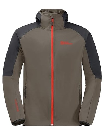 Jack Wolfskin Feldberg kapüşonlu erkek montu