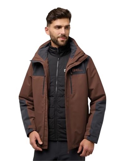 Jack Wolfskin Jasper 3ü 1 arada Jkt M erkek montu