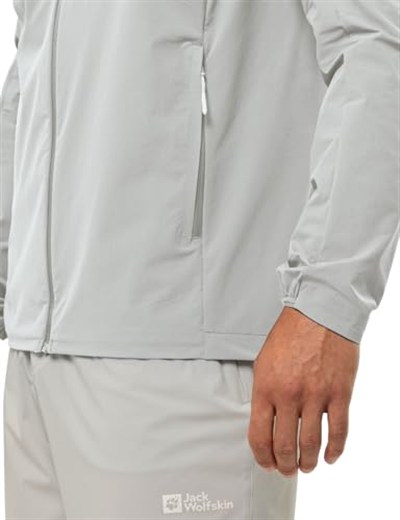 Jack Wolfskin Prelight Erkek Outdoor Ceket-1307881 cool grey L
