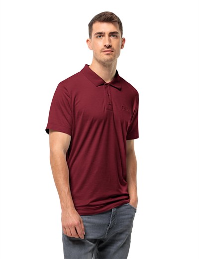 Jack Wolfskin TRAVEL POLO M Polo Tişört Erkek