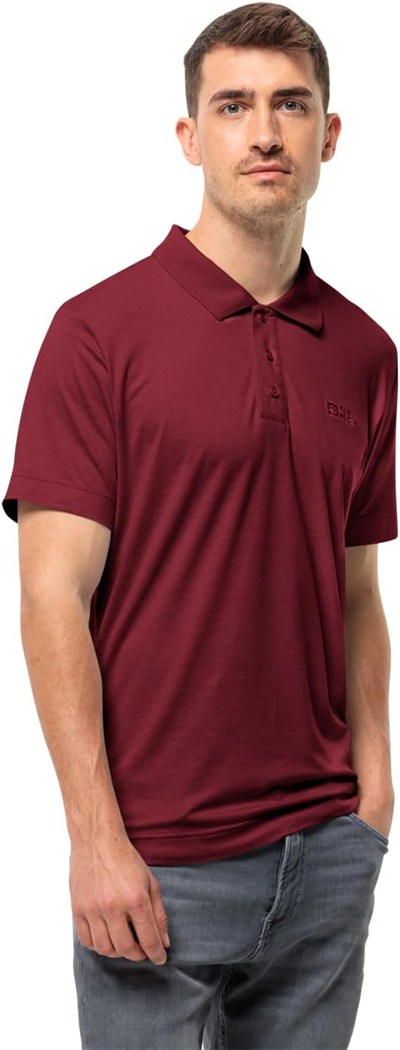 Jack Wolfskin TRAVEL POLO M Polo Tişört Erkek