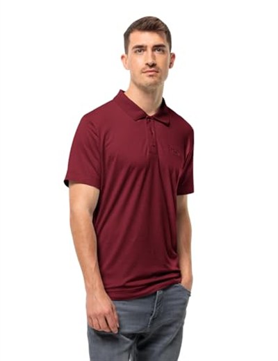Jack Wolfskin TRAVEL POLO M Polo Tişört Erkek
