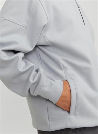 JACK&JONES JCOSHADE SWEAT HOOD GRİ gri m