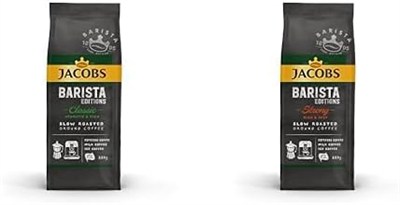 Jacobs Barista Classic, 225 gr ve Jacobs Barista Strong Öğütülmüş Kahve 225 gram