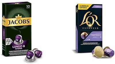 Jacobs Lungo 8 Intenso + LOR Lungo Profondo 8