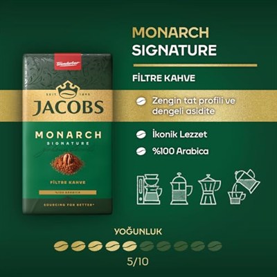 Jacobs Monarch 250 Gram Filtre Kahve x 12 Paket