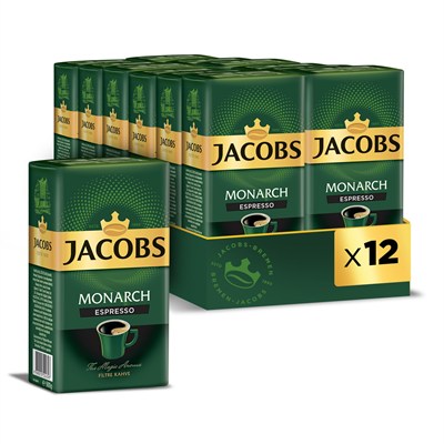 Jacobs Monarch Espresso Filtre Kahve 500 gr x 12 Paket