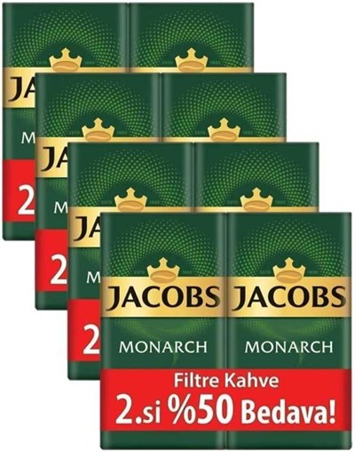 Jacobs Monarch Filtre Kahve 500 gr