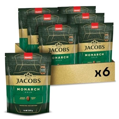 Jacobs Monarch Gold 200 gr x 6 Paket