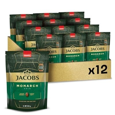 Jacobs Monarch Gold Kahve 100 gr x 12 Paket