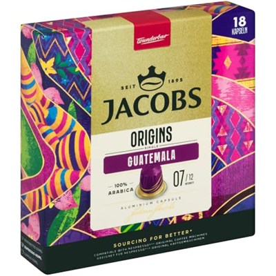 JACOBS Origins Guatemala Kapsül Kahve, 18 Adet