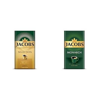 Jacobs Selection + Monarch Öğütülmüş Kahve Seti 250 Gr x 2