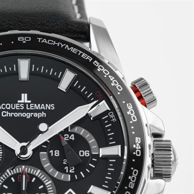 JACQUES LEMANS 1-2099A Erkek Saati, Kayış, Kayış, Kayış