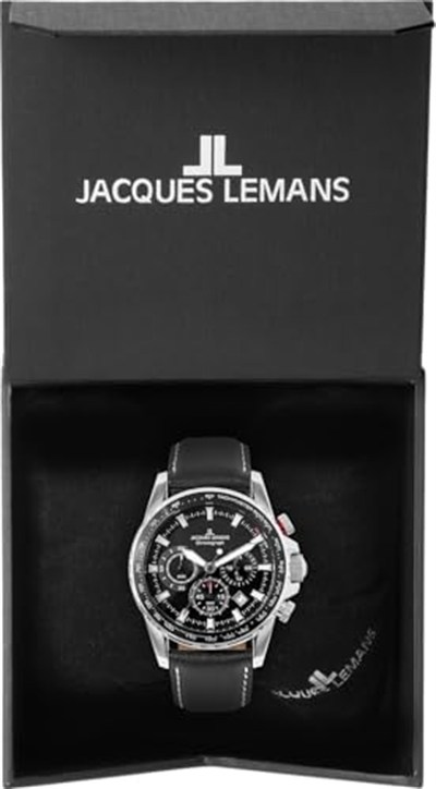 JACQUES LEMANS 1-2099A Erkek Saati, Kayış, Kayış, Kayış
