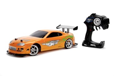 Jada Hızlı ve Öfkeli Fast & Furious RC 1995 Toyota Supra GTR 1:10 Uzaktan Kumandalı Araba 209003