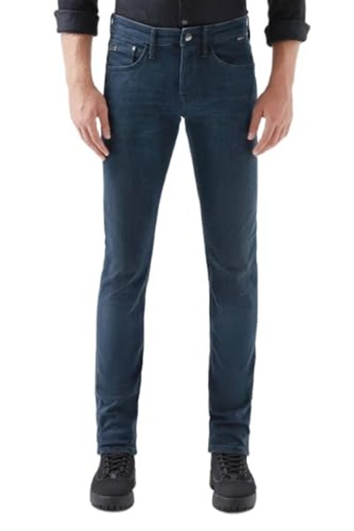Jake Mavi Black Puslu Gece Mavisi Jean Pantolon 0042227245