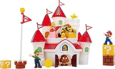 Jakks Pacific Nintendo Super Mario Mantar Sarayı Aksesuar Seti+Şekil