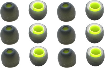 Jaybird Bluebuds X, X2 Bluetooth kulaklık için 6 çift kulak ucu. (orta)