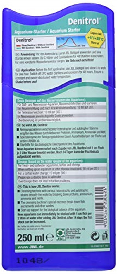 JBL Denitrol 250 Ml Bakteri Başlatıcı, 111-23062