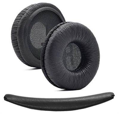 jbl kulaklik pedi jbl 450bt 460 500bt 510bt tune 600 t250 jr 300 jbl ile uyumlu kulaklık süngeri jbl kulaklik yastıgı (Siyah Sünger + Siyah Kafa Bandı)