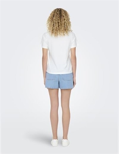 JDY Jdypisa S/S Print Top Jrs Noos Tişört Kadınlar