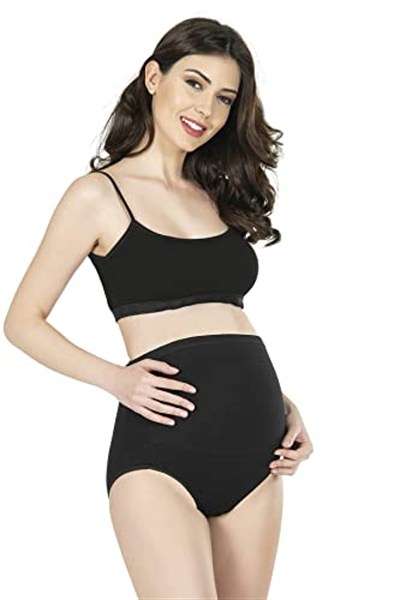 Jel Lingerie Jel 3 Adet Siyah Renk Hamile Külodu Siyah L