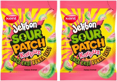 Jelibon Sour Patch Kids Karpuz Aromalı 160gr 2li paket