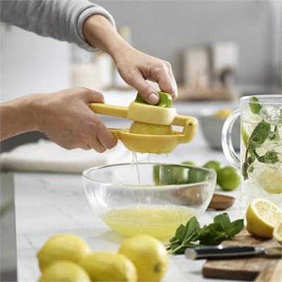 JJ JuiceMax Dual-action Limon Sıkacağı - Sarı