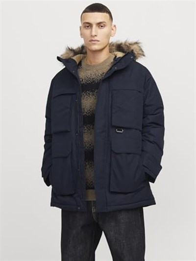 JJSTAR PARKA JACKET LACİVERT12256892 lacivert m