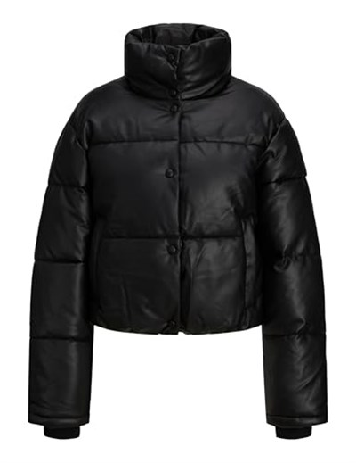 JJXX JJXX JXBREEZY FAUX LEATHER SHORT JKT OTW SN Mont Kadın