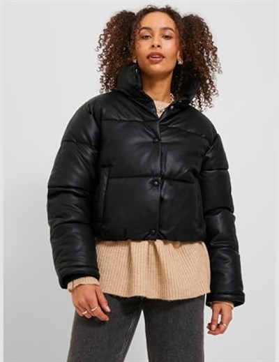 JJXX JJXX JXBREEZY FAUX LEATHER SHORT JKT OTW SN Mont Kadın