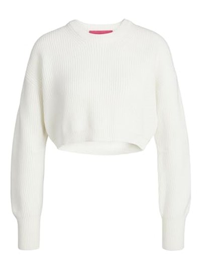 JJXX JJXX JXCARLOTA TWIST CROP CREW NECK KNIT Triko Kadın
