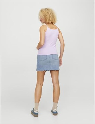 JJXX JXAURA SHORT HW SKIRT RH DNM SN Gündelik Şort Kadın