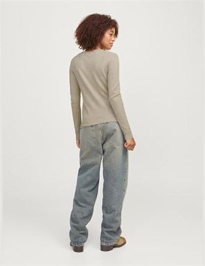 JJXX JXCARA COMFY CREW NECK KNIT SN Kazak Kadın